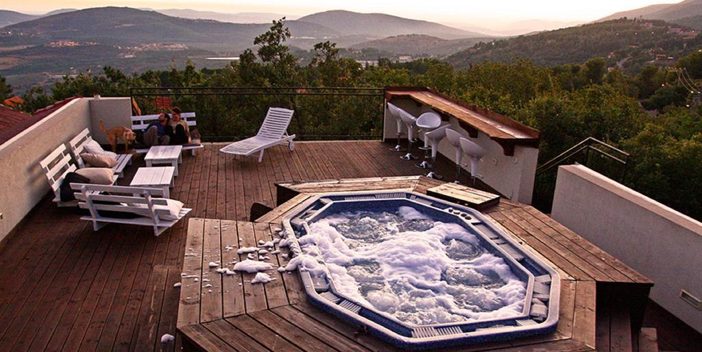 Roof Of The Galilee Villa Amirim Room photo