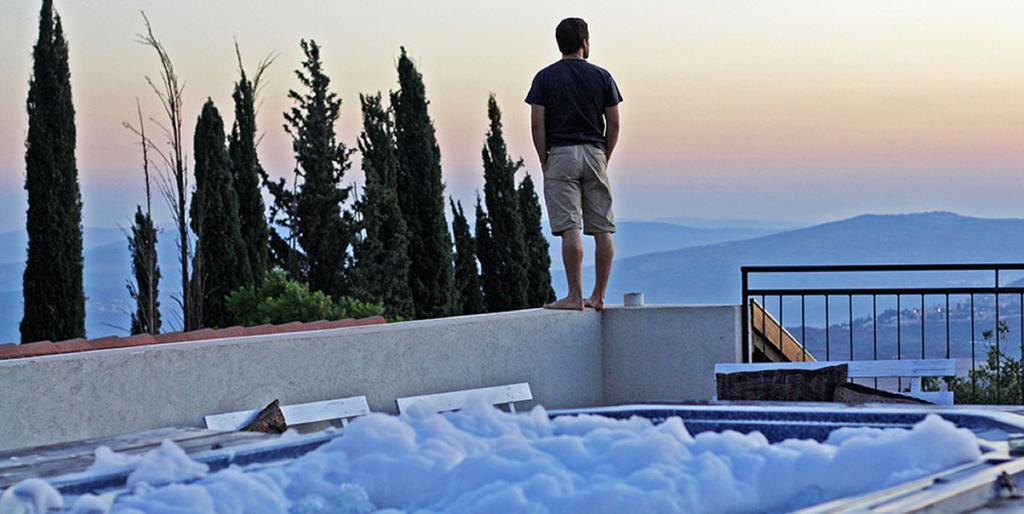 Roof Of The Galilee Villa Amirim Room photo
